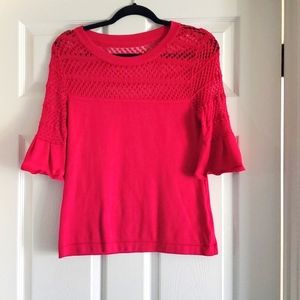 Pink New York and Co. Blouse